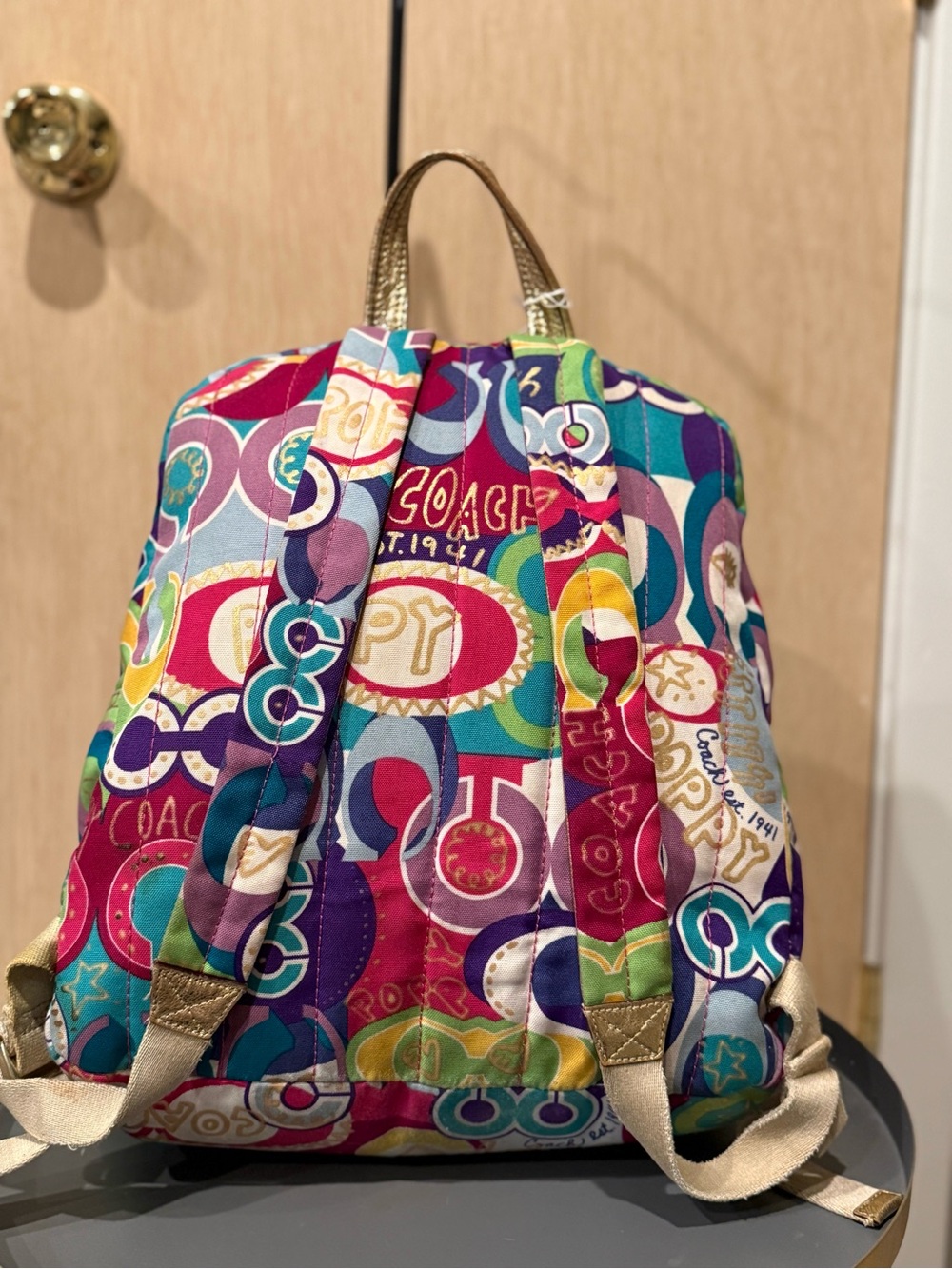 Coach Poppy Pop C backpack - Picture 4 of 6